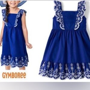 Gymboree Mandy Moore Royal Blue Midi Dress Mommy & Me Matching Dress Girls 3T